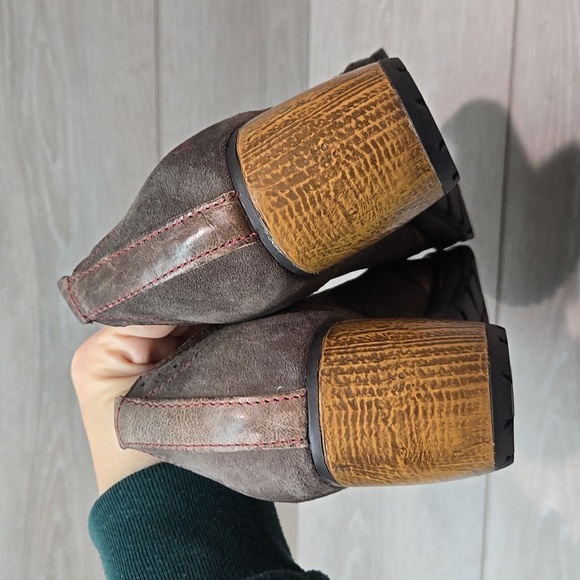 Jambu Women "Like New " San fran Ankle Distressed Leather Boots shoes sz 9 - Picture 7 of 12